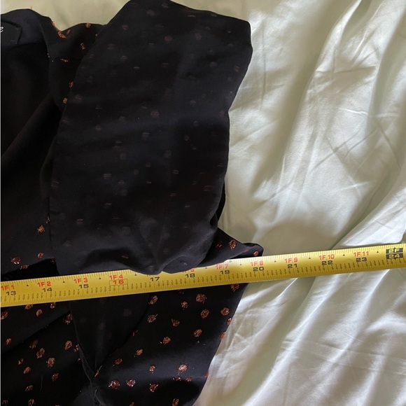 Madewell Lucie V-Neck Smocked Mini Dress in Oval Polka Dot - size 10 - Picture 13 of 15